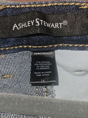 Ashley Stewart Indigo Blue Stretch Women's Jeans